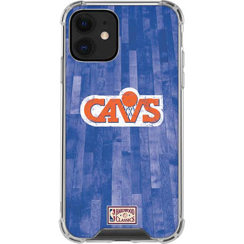 NBA Cleveland Cavaliers Hardwood Classics iPhone 12 Clear Case