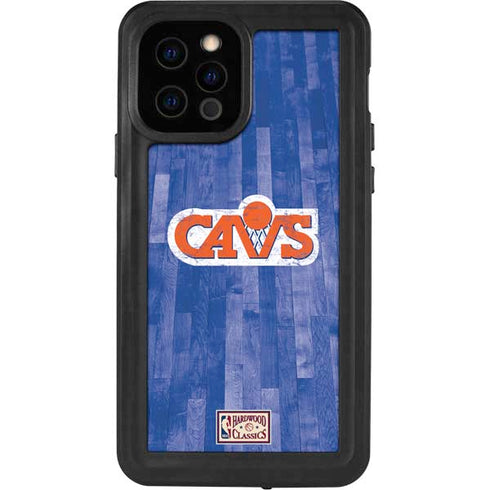 NBA Cleveland Cavaliers Hardwood Classics iPhone 12 Pro Waterproof Case