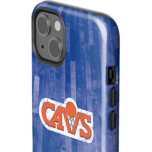NBA Cleveland Cavaliers Hardwood Classics iPhone 15 Plus Impact Case