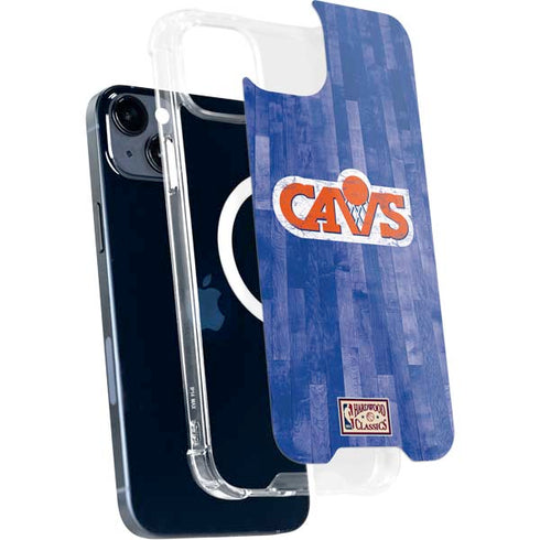 NBA Cleveland Cavaliers Hardwood Classics iPhone 15 Plus MagSafe Case