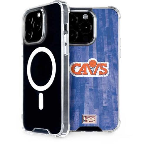 NBA Cleveland Cavaliers Hardwood Classics iPhone 15 Pro MagSafe Case