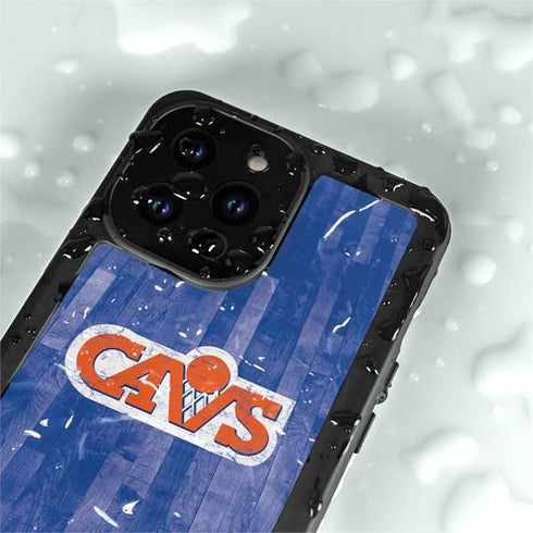 NBA Cleveland Cavaliers Hardwood Classics iPhone 14 Pro Max Waterproof Case