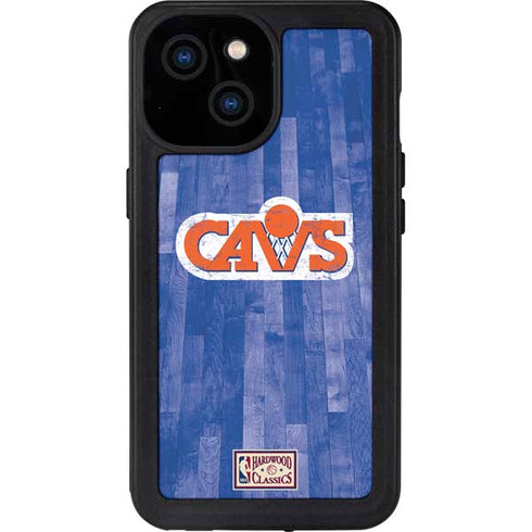 NBA Cleveland Cavaliers Hardwood Classics iPhone 15 Waterproof Case