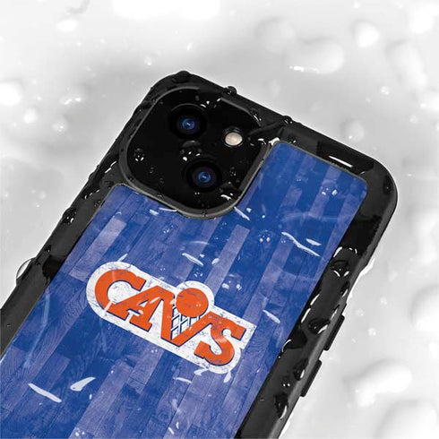 NBA Cleveland Cavaliers Hardwood Classics iPhone 15 Waterproof Case