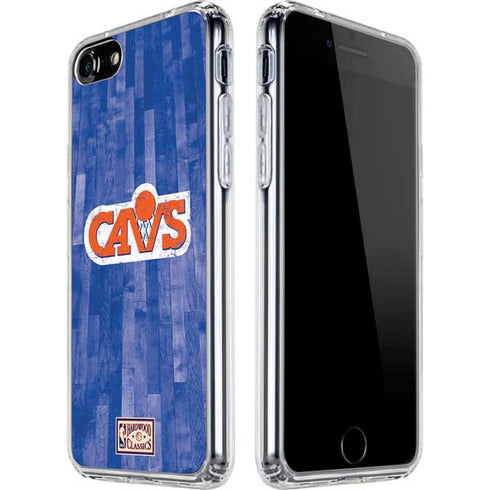 NBA Cleveland Cavaliers Hardwood Classics iPhone SE (2nd & 3rd Gen) Clear Case