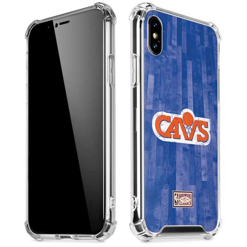 NBA Cleveland Cavaliers Hardwood Classics iPhone XS Max Clear Case