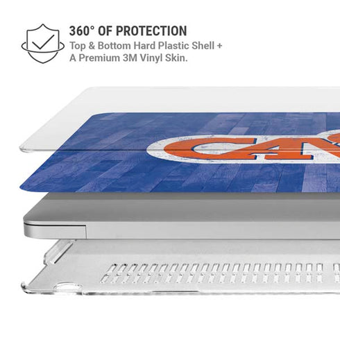 NBA Cleveland Cavaliers Hardwood Classics MacBook Pro 13in (2020) Case plus Skin