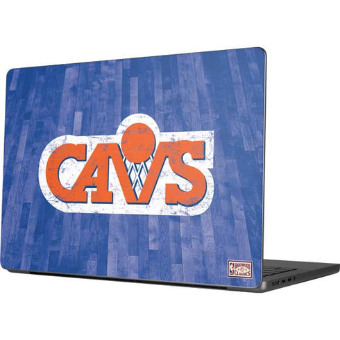 NBA Cleveland Cavaliers Hardwood Classics MacBook Pro 14in (2021-24) Skin