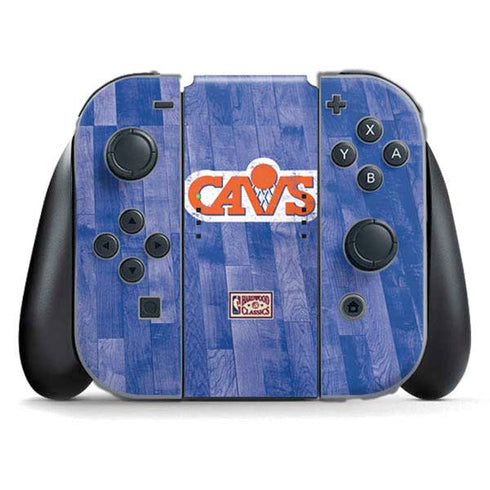 NBA Cleveland Cavaliers Hardwood Classics Nintendo Switch (2017-2021) Joy-Con Controller Skin