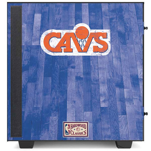 NBA Cleveland Cavaliers Hardwood Classics NZXT H510 Compact ATX Mid-Tower Case Skin