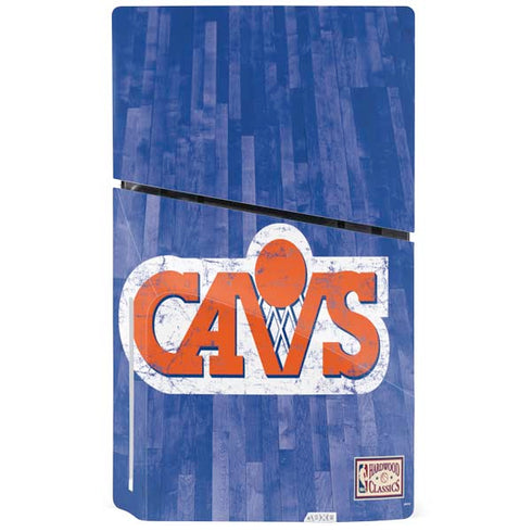 NBA Cleveland Cavaliers Hardwood Classics PS5 Slim Disk Console Skin