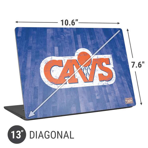 NBA Cleveland Cavaliers Hardwood Classics Universal Laptop 13in (10.6 x 7.6in) Skin