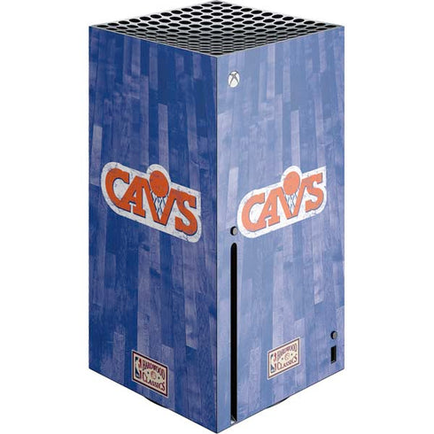 NBA Cleveland Cavaliers Hardwood Classics Xbox Series X Console Skin