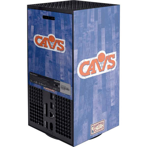 NBA Cleveland Cavaliers Hardwood Classics Xbox Series X Console Skin