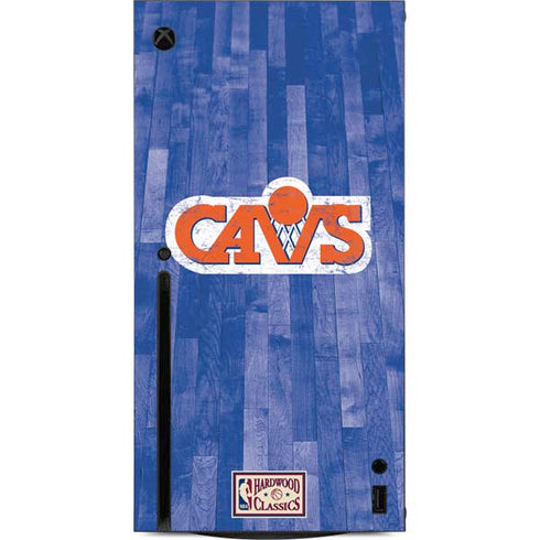 NBA Cleveland Cavaliers Hardwood Classics Xbox Series X Console Skin