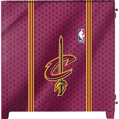 NBA Cleveland Cavaliers Jersey Corsair 4000D Tempered Glass Mid-Tower ATX Case Skin
