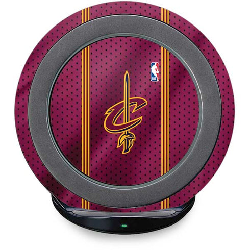 NBA Cleveland Cavaliers Jersey Fast Charge Wireless Charging Stand Skin