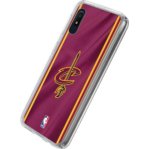 NBA Cleveland Cavaliers Jersey Galaxy A10e Clear Case