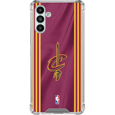 NBA Cleveland Cavaliers Jersey Galaxy A13 5G Clear Case