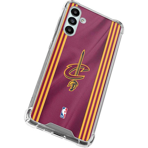 NBA Cleveland Cavaliers Jersey Galaxy A13 5G Clear Case