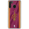 NBA Cleveland Cavaliers Jersey Galaxy A21 Clear Case