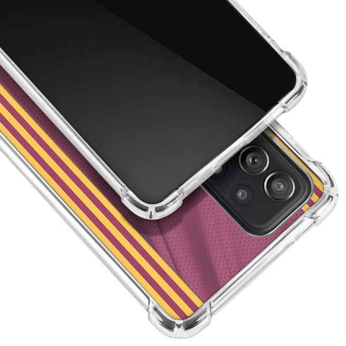 NBA Cleveland Cavaliers Jersey Galaxy A52 5G Clear Case