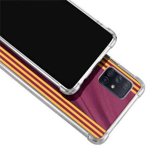 NBA Cleveland Cavaliers Jersey Galaxy A71 5G Clear Case