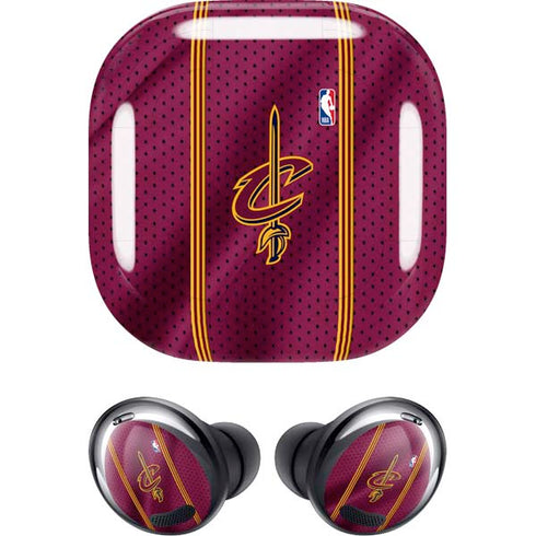 NBA Cleveland Cavaliers Jersey Galaxy Buds Pro Skin