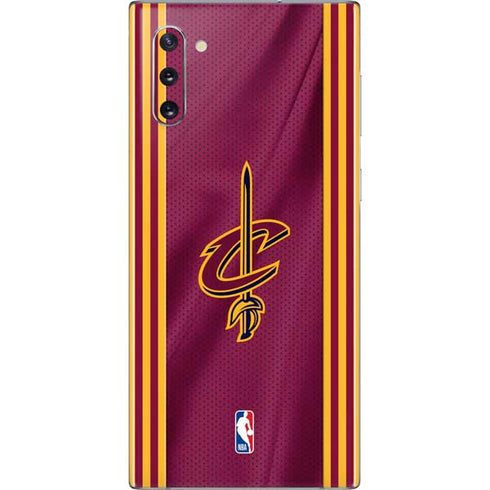NBA Cleveland Cavaliers Jersey Galaxy Note 10 Skin