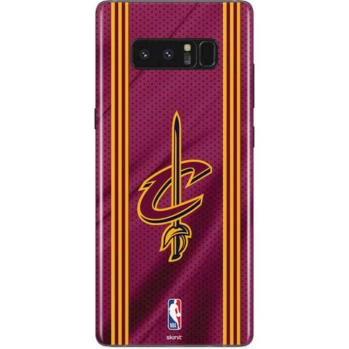 NBA Cleveland Cavaliers Jersey Galaxy Note 8 Skin