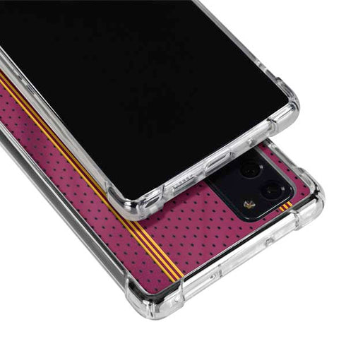 NBA Cleveland Cavaliers Jersey Galaxy Note20 5G Clear Case