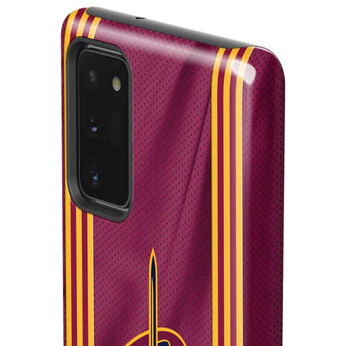 NBA Cleveland Cavaliers Jersey Galaxy Note20 5G Pro Case