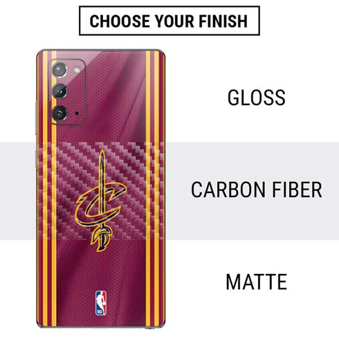 NBA Cleveland Cavaliers Jersey Galaxy Note20 5G Skin