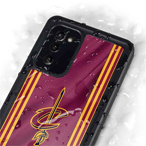 NBA Cleveland Cavaliers Jersey Galaxy Note20 5G Waterproof Case