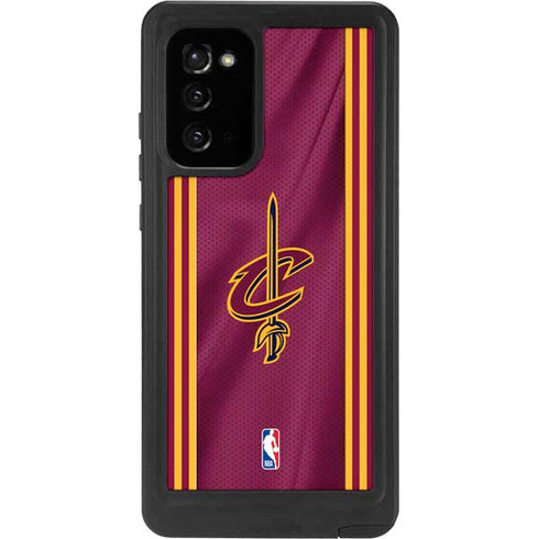 NBA Cleveland Cavaliers Jersey Galaxy Note20 5G Waterproof Case