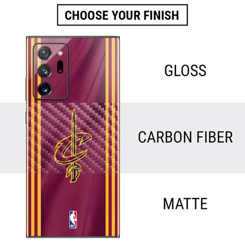 NBA Cleveland Cavaliers Jersey Galaxy Note20 Ultra 5G Skin