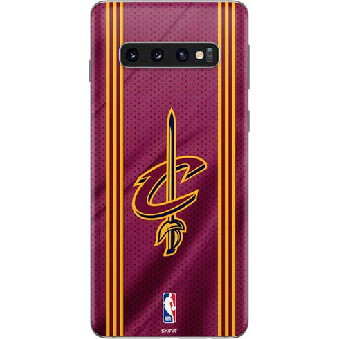 NBA Cleveland Cavaliers Jersey Galaxy S10 Skin