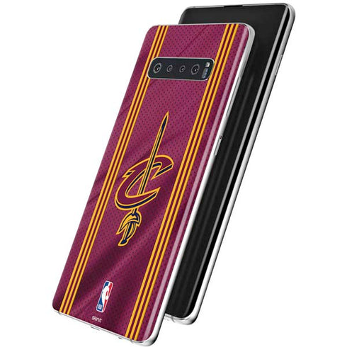 NBA Cleveland Cavaliers Jersey Galaxy S10 Skin