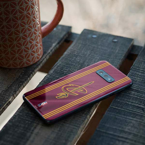 NBA Cleveland Cavaliers Jersey Galaxy S10e Skin