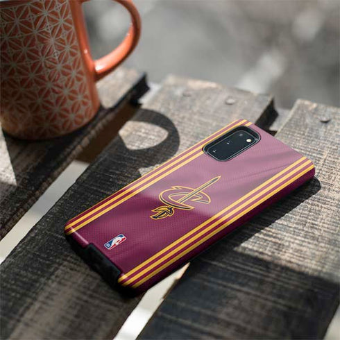 NBA Cleveland Cavaliers Jersey Galaxy S20 Pro Case
