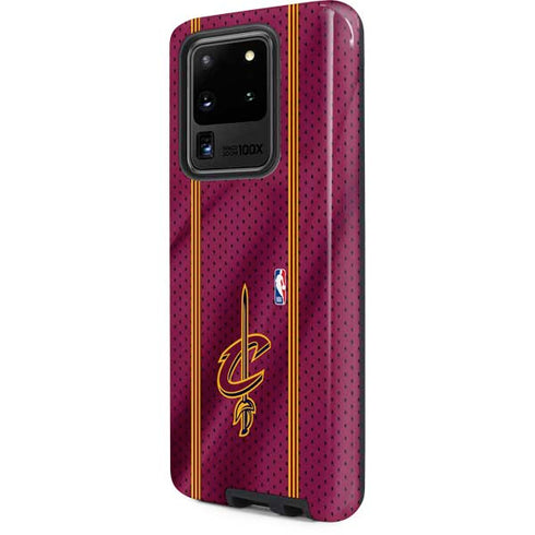 NBA Cleveland Cavaliers Jersey Galaxy S20 Ultra 5G Pro Case