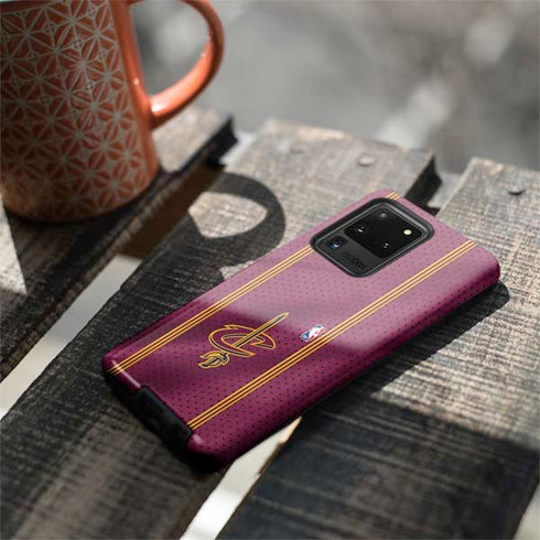 NBA Cleveland Cavaliers Jersey Galaxy S20 Ultra 5G Pro Case