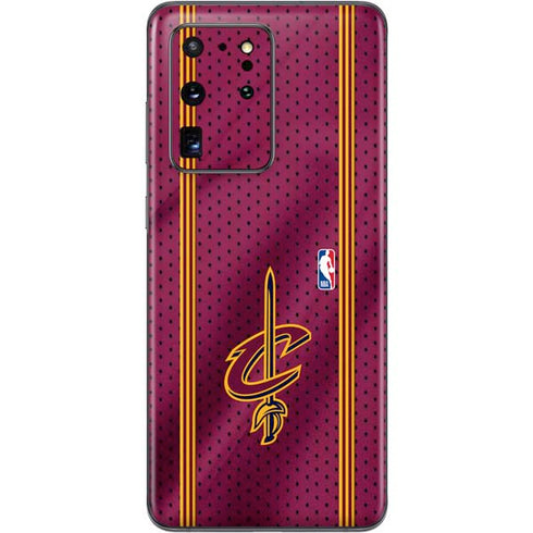 NBA Cleveland Cavaliers Jersey Galaxy S20 Ultra 5G Skin