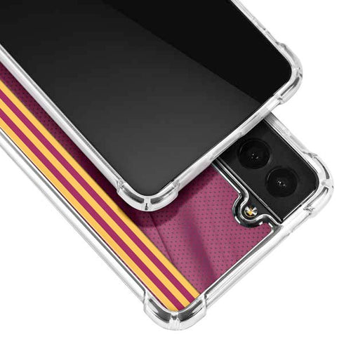 NBA Cleveland Cavaliers Jersey Galaxy S21 5G Clear Case