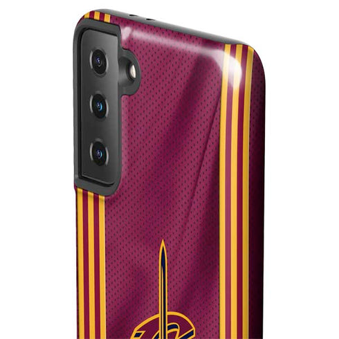 NBA Cleveland Cavaliers Jersey Galaxy S21 Plus 5G Pro Case