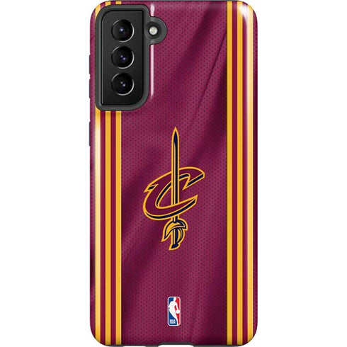 NBA Cleveland Cavaliers Jersey Galaxy S21 Plus 5G Pro Case