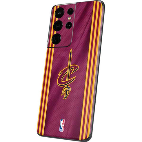 NBA Cleveland Cavaliers Jersey Galaxy S21 Ultra 5G Skin