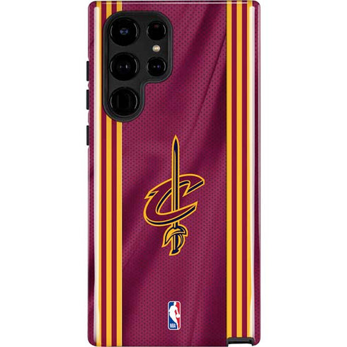 NBA Cleveland Cavaliers Jersey Galaxy S22 Ultra Pro Case