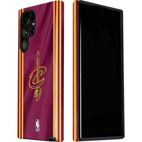 NBA Cleveland Cavaliers Jersey Galaxy S22 Ultra Pro Case