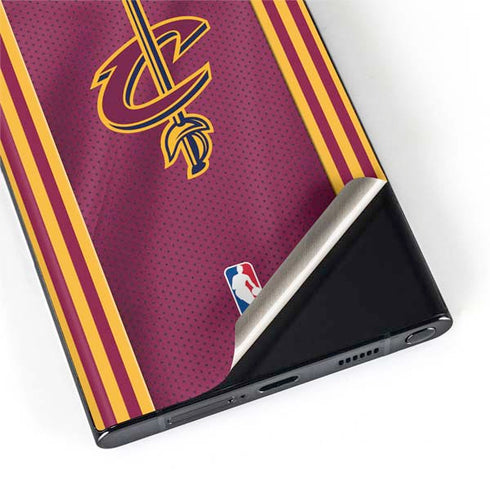 NBA Cleveland Cavaliers Jersey Galaxy S22 Ultra Skin